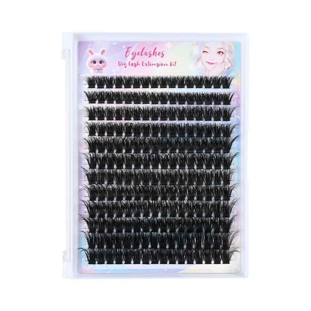 Eyelash Extension Cluster - Natural Look False Eyelashes Bond and