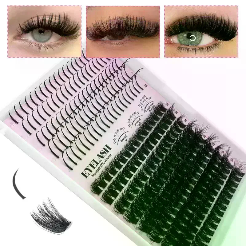 Eyelash Extension Cluster - Lash Clusters Kit Lash Spikes Eyelash