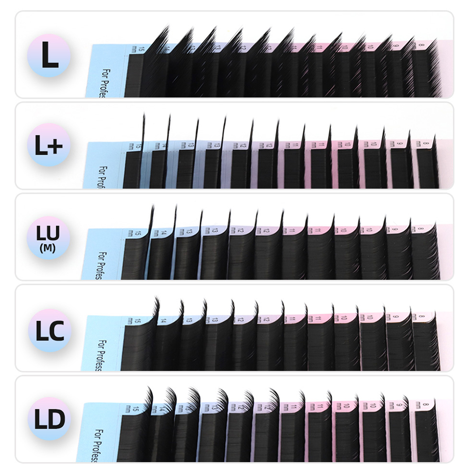 Eyelash Extension Yelix - RUJADE L L+ LC LD LU(M)