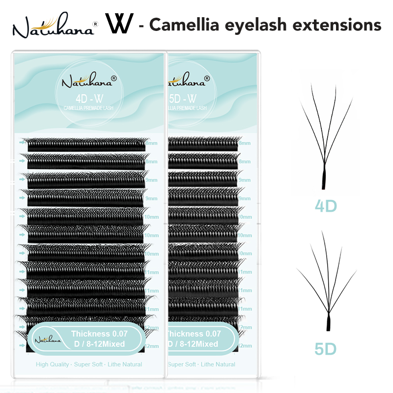 Lash Fan Volume - NATUHANA Camellia W Lashes 3D 4D