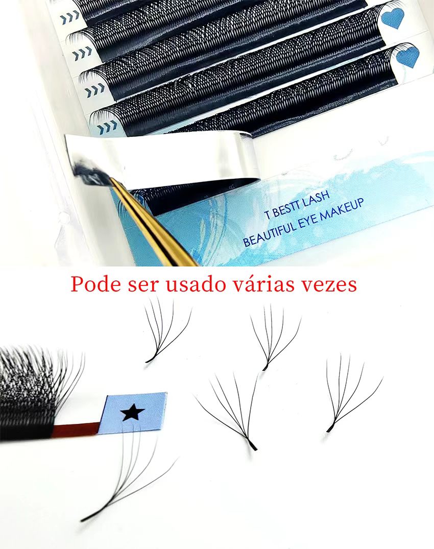 Tbestt 6DW Shape Lashes YY Eye - Eyelash Extension Yelix recension och pris