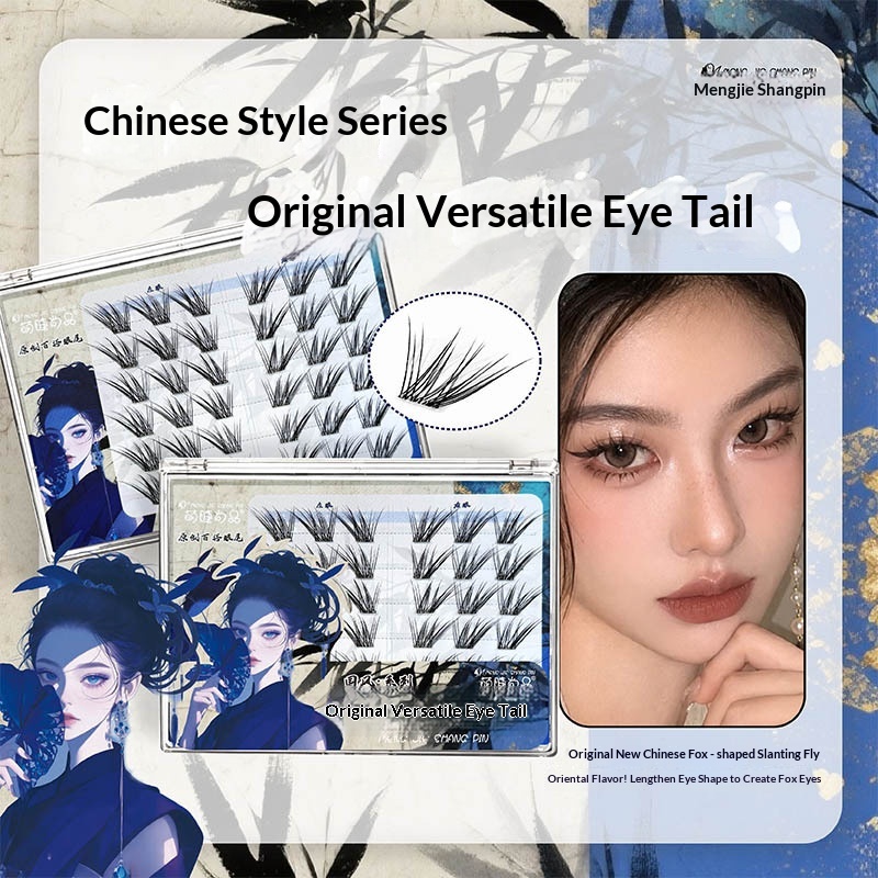 Glueless Fox Eye False Eyelash - Eyelash Extension Fox Eye recension och pris