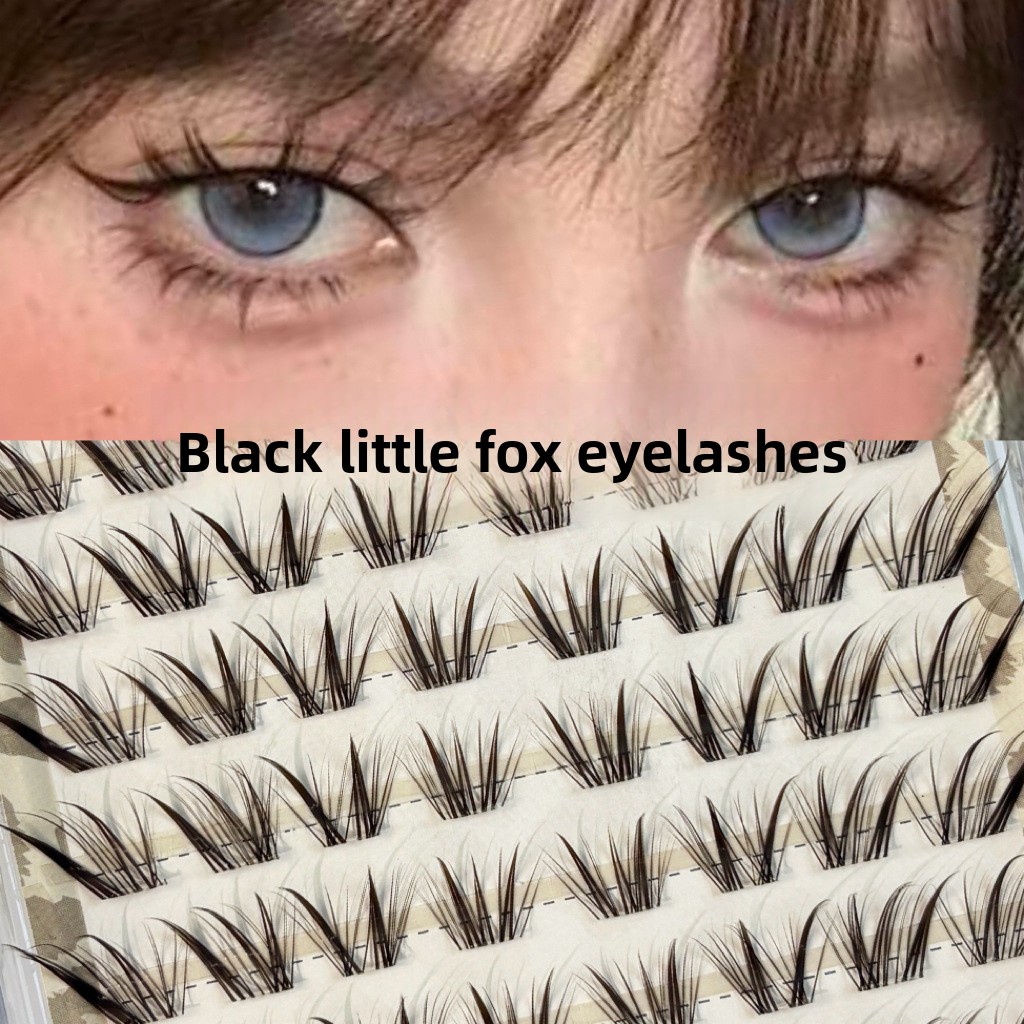 Glueless Fox Eye False Eyelash - Eyelash Extension Fox Eye recension och pris