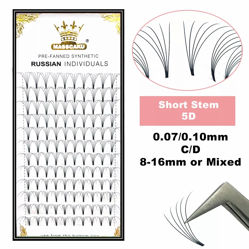 MASSCAKU Premade Russian Volum - Eyelash Extension Remover At Home recension och pris