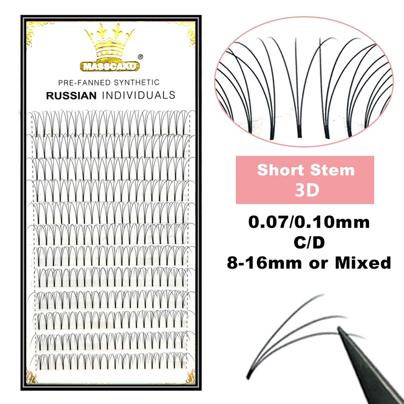 MASSCAKU Premade Russian Volum - Eyelash Extension Remover At Home recension och pris