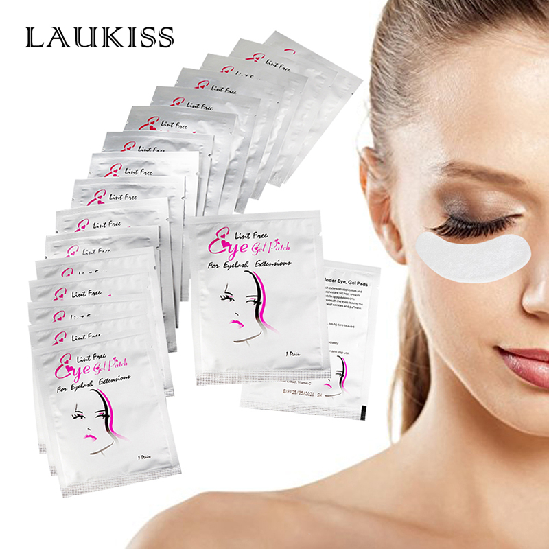Laukiss 50/100/200Pairs Eyelas - Under Eye Gel recension och pris