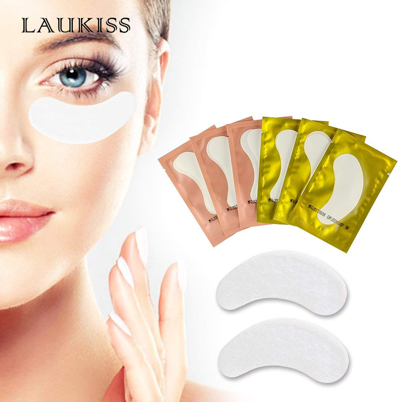 Laukiss 50/100/200Pairs Eyelas - Under Eye Gel recension och pris