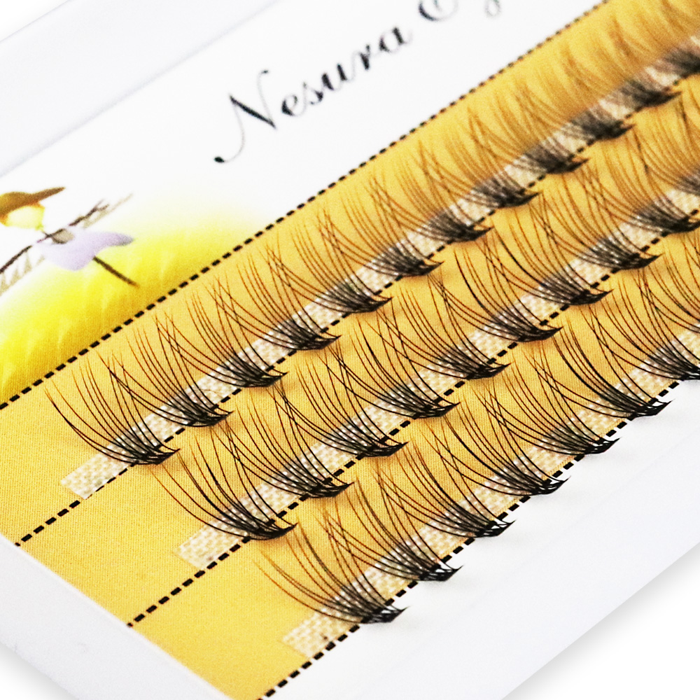 10D Faux Mink Eyelash Clusters - Eyelash Extension Remover At Home recension och pris