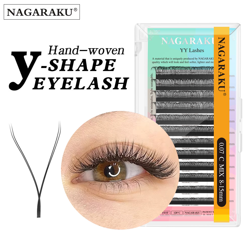 NAGARAKU YY Shape Hand Woven P - Eyelash Extension Yelix recension och pris