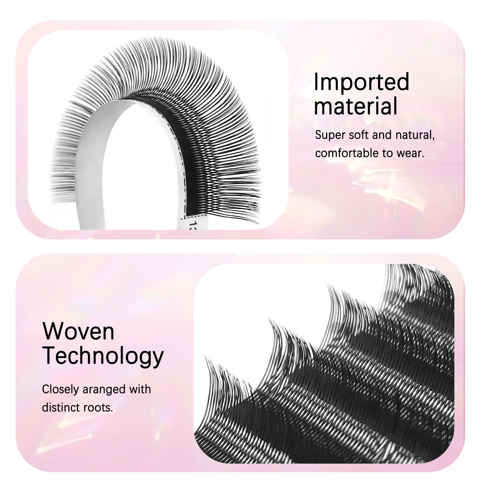 CoMango U YY Lashes Natural Fa - Eyelash Extension Yelix recension och pris
