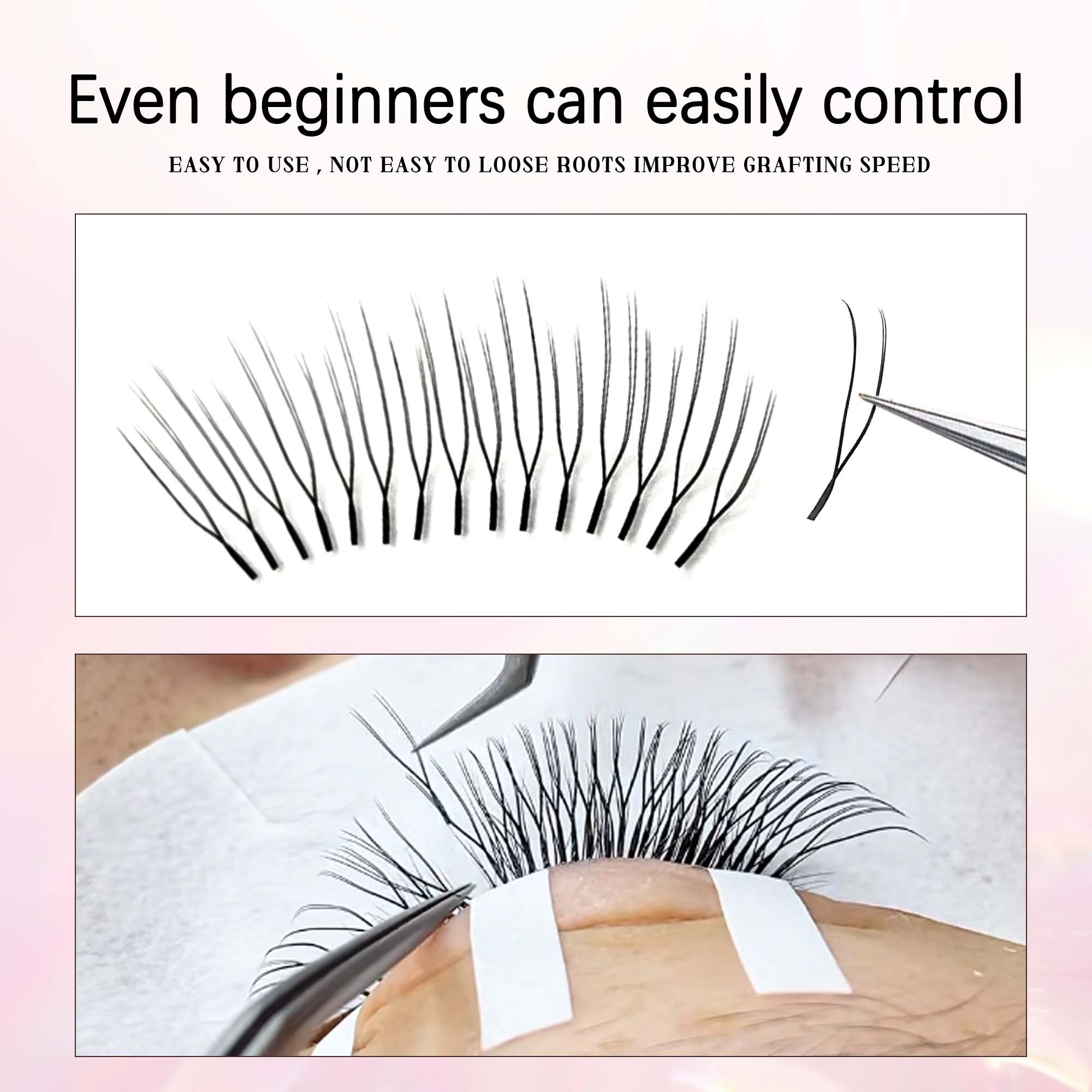 CoMango U YY Lashes Natural Fa - Eyelash Extension Yelix recension och pris