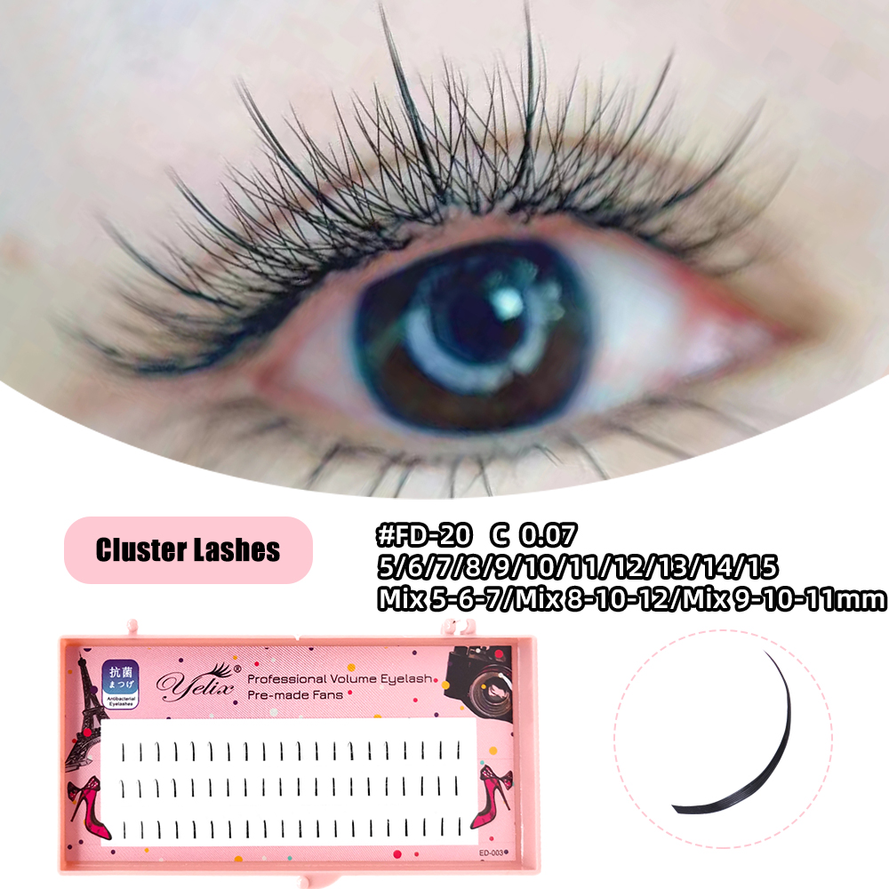 Yelix Natural Soft Individual  - Eyelash Extension Yelix recension och pris