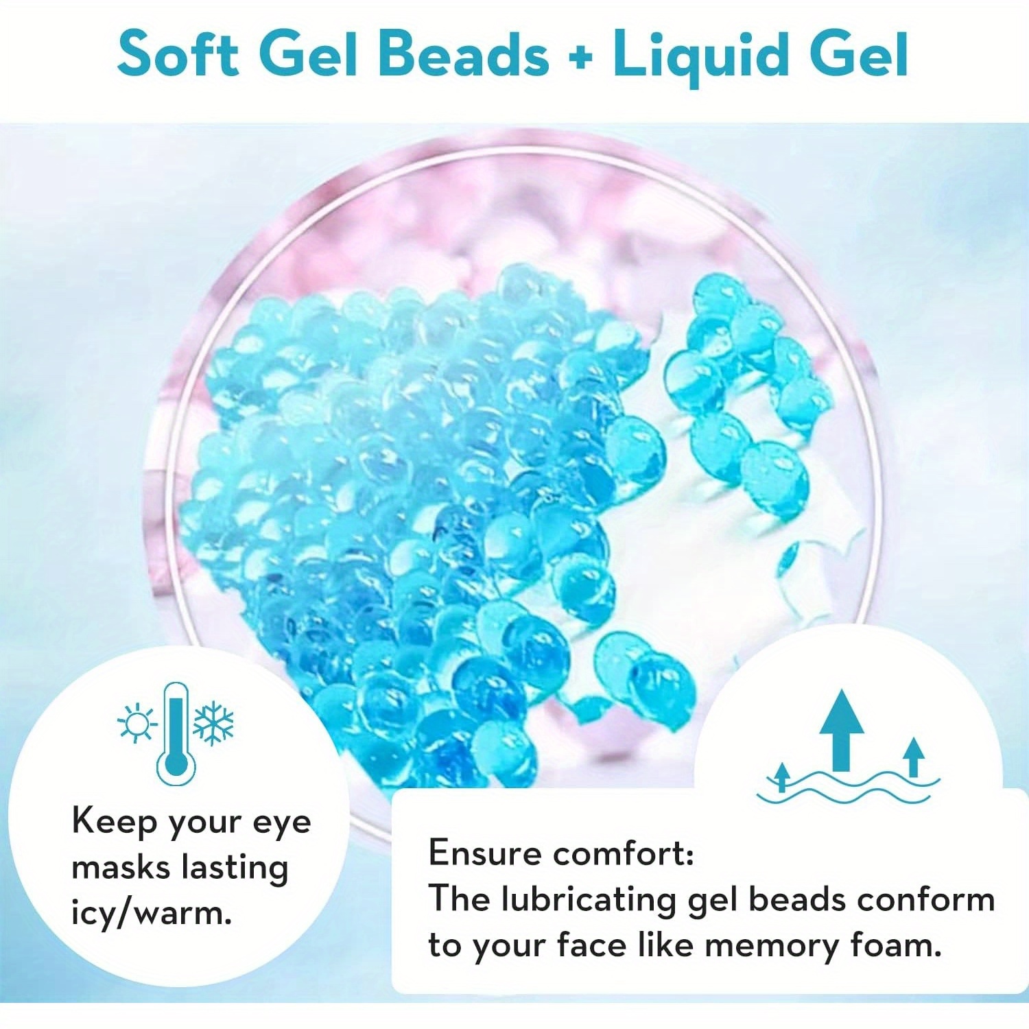 2Pcs/Set Gel Eye Mask Cooling  - Under Eye Gel recension och pris