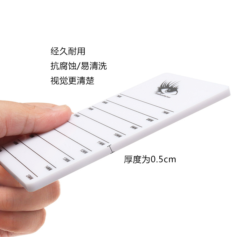 1Pc Acrylic Lash Holder Palett - Eyelash Extension Remover At Home recension och pris