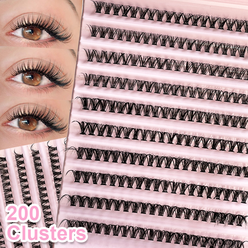 Individual Lashes Eyelash tuft - Eyelash Extension Cluster recension och pris