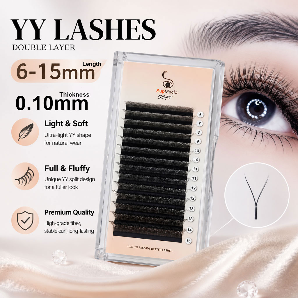 Supmacio 0.10 mm YY Lash Y Sha - Lash Fan Volume recension och pris
