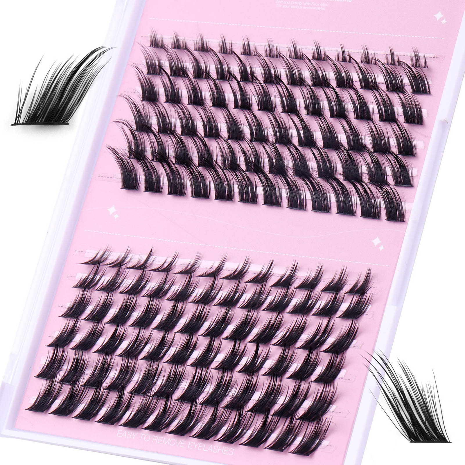 8-16mm Natural lashes Oblique  - Eyelash Extension Fox Eye recension och pris