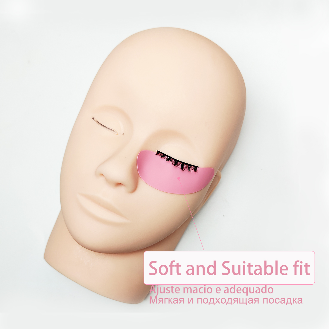 1Pair Reusable Eyelash Pads Si - Under Eye Gel recension och pris