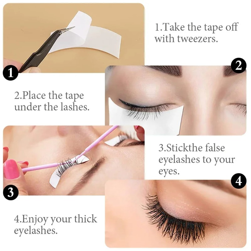 110Pcs Eyelash Extension Stick - Under Eye Gel recension och pris
