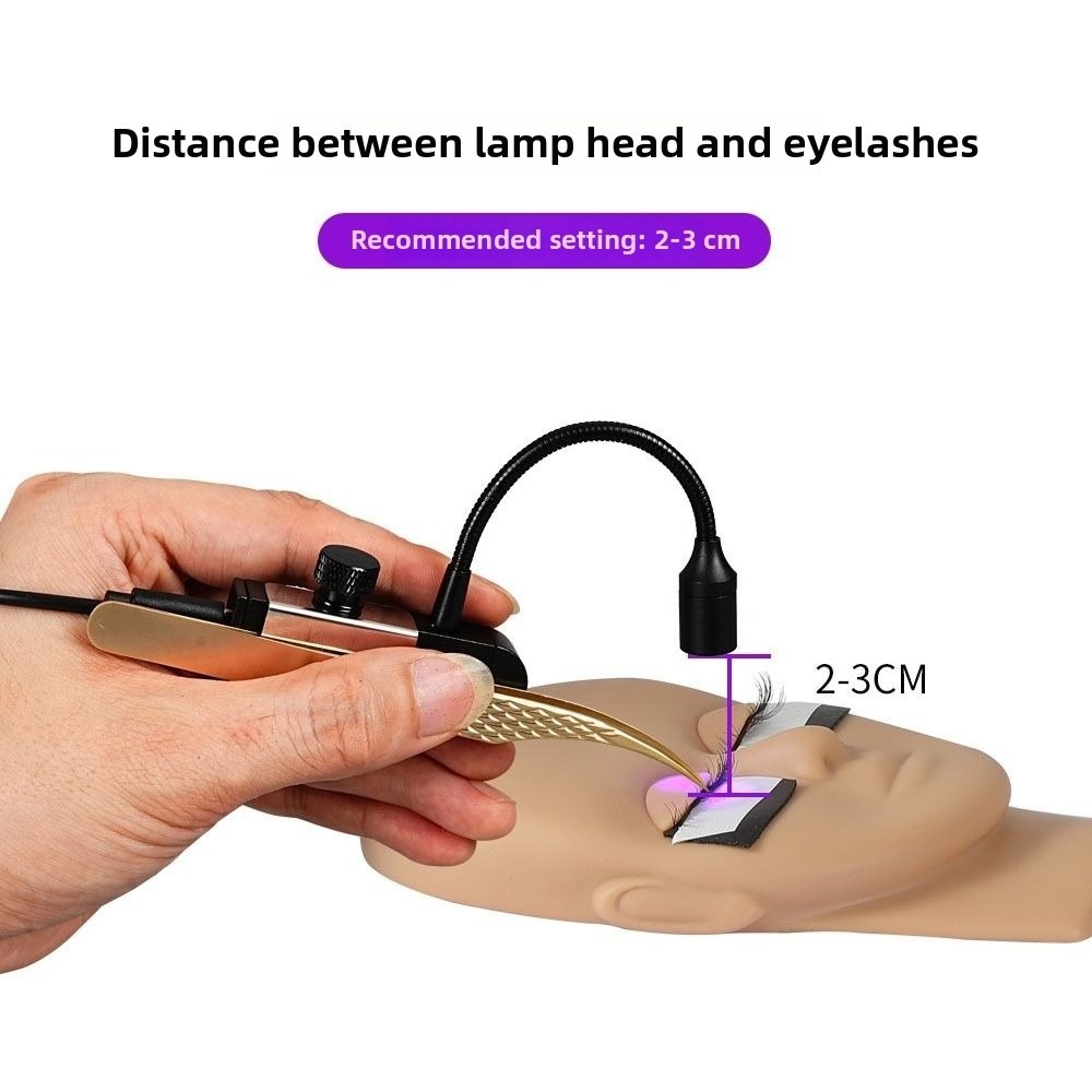 Portable UV Light for Lash Ext - Eyelash Extension Led recension och pris