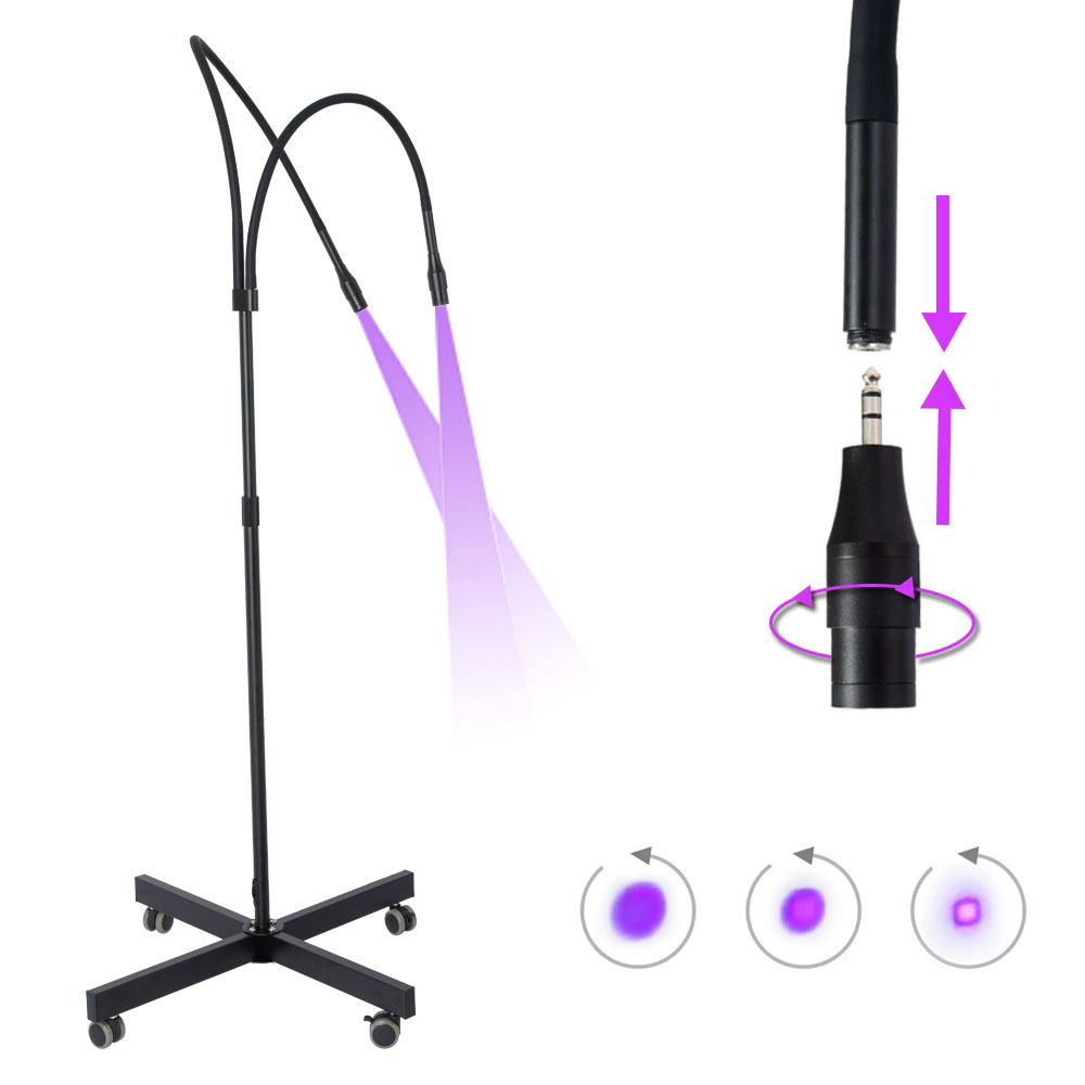 double-headed 5W 10W Ultraviol - Eyelash Extension Led recension och pris