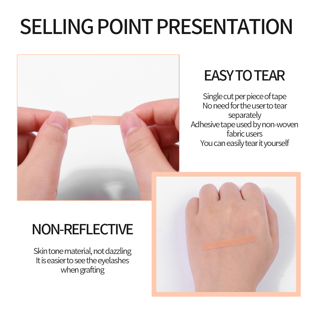 10/20pcs Eyelash Tape Non Wove - Eyelash Extension Remover At Home recension och pris