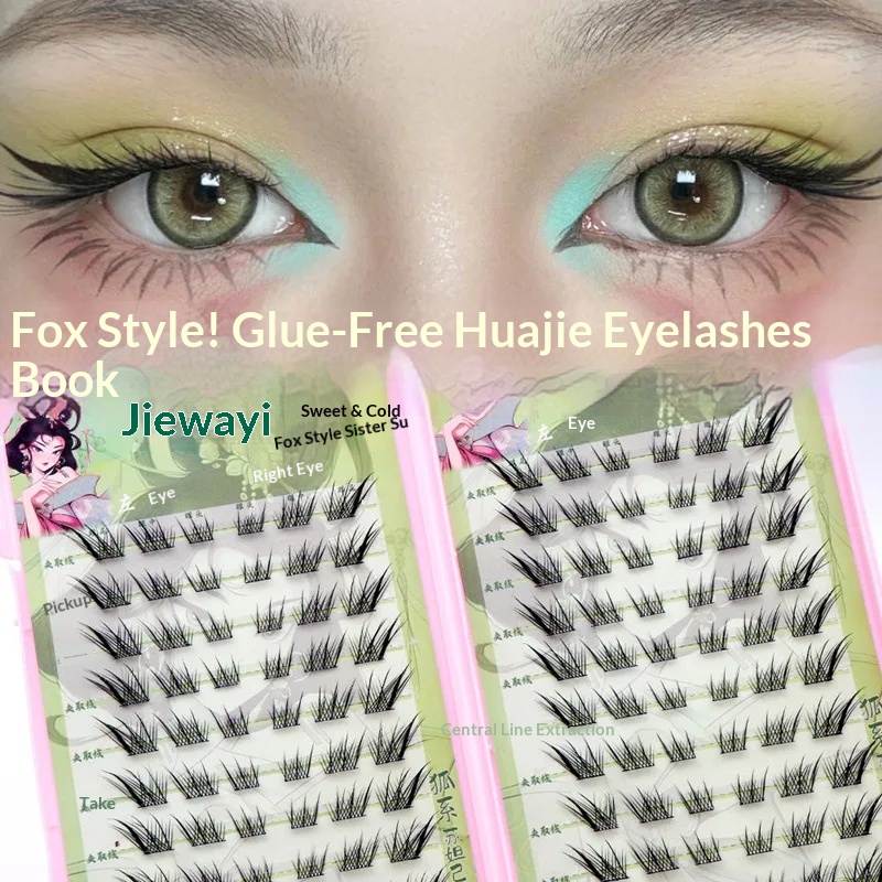 Voluminous Glue-free Self-adhe - Eyelash Extension Fox Eye recension och pris