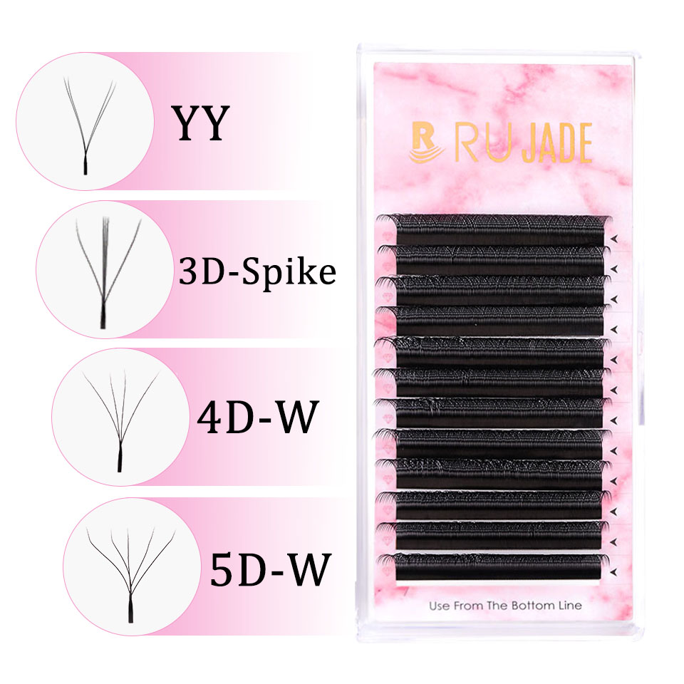 Rujade YY 3D 4D 5D W Shape Blo - Eyelash Extension Yelix recension och pris