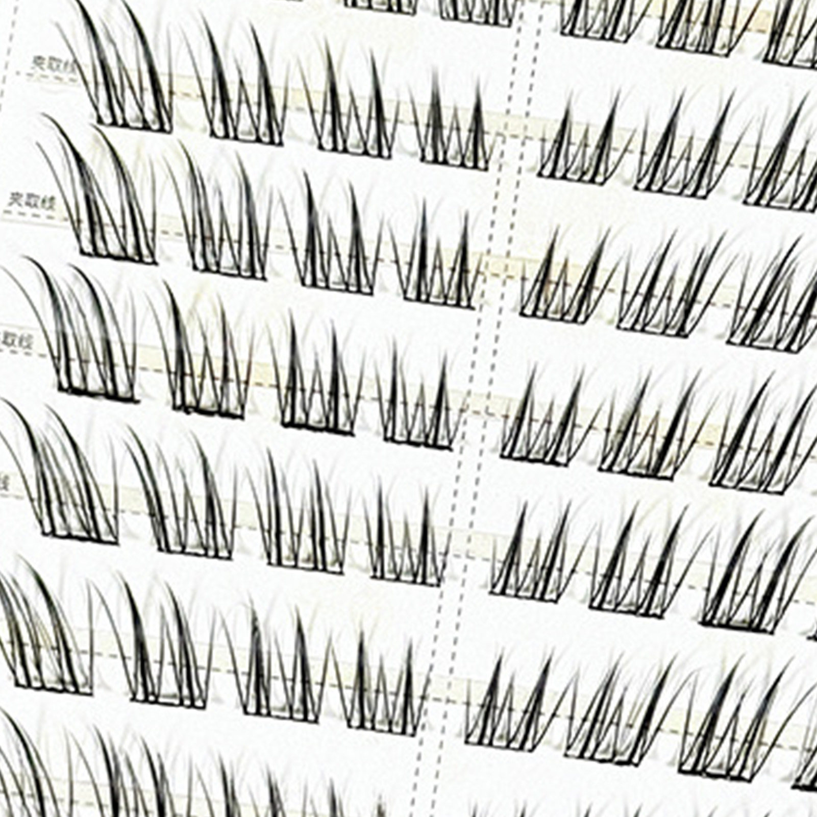 9-13mm False Eyelashes No Glue - Eyelash Extension No 9 recension och pris
