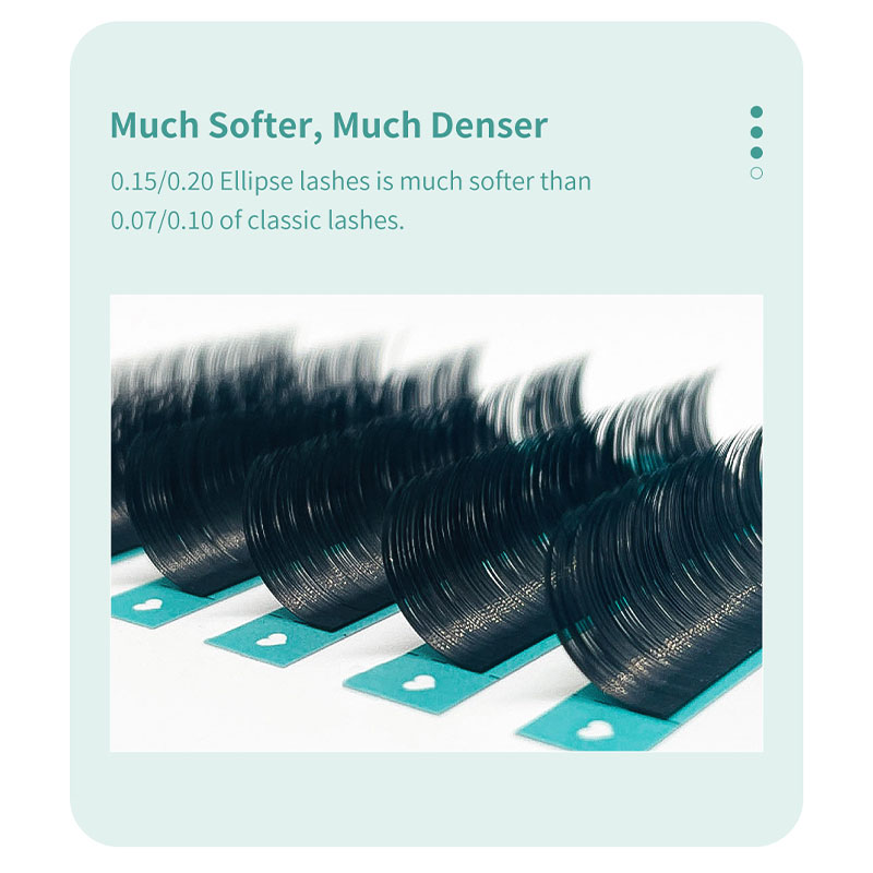 DIYDAY Ellipse Flat Eyelash Ex - Eyelash Extension Yelix recension och pris