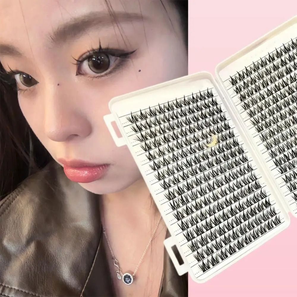 Natural Look False Eyelashes B - Eyelash Extension Cluster recension och pris
