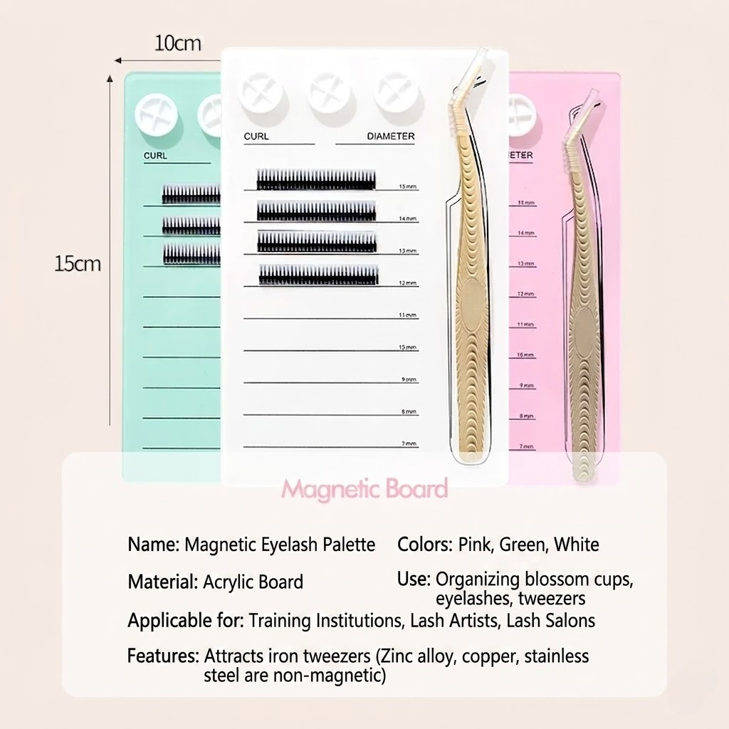 Magnetic Eyelash Extension Pal - Lash Fan Volume recension och pris