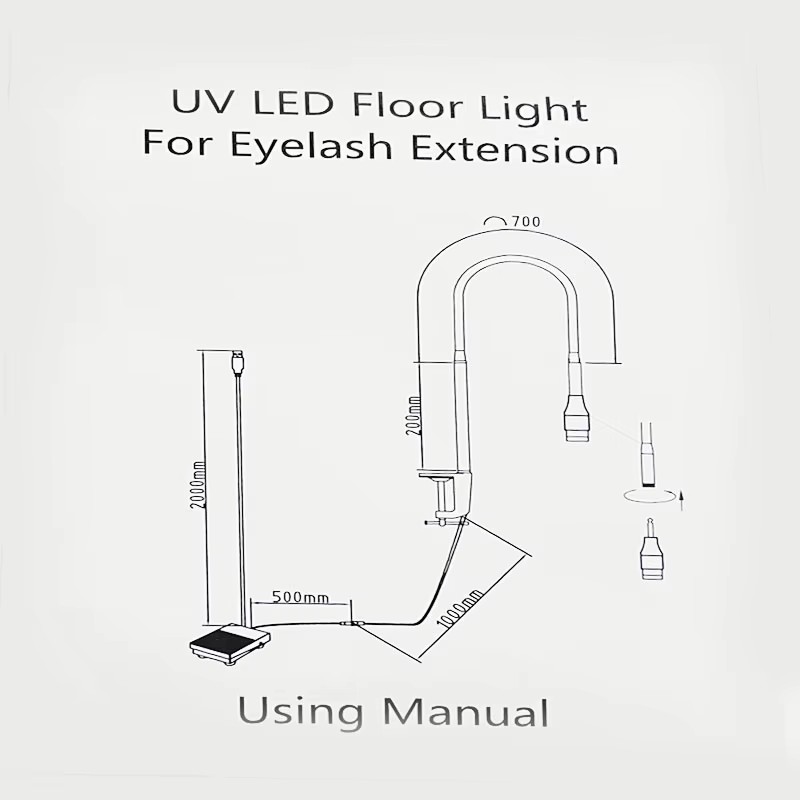 UV Lash Light UV Eyelash Glue  - Eyelash Extension Led recension och pris
