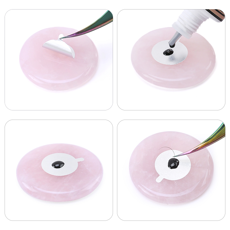 Glue Pallet Eyelashes Extensio - Eyelash Extension Remover At Home recension och pris