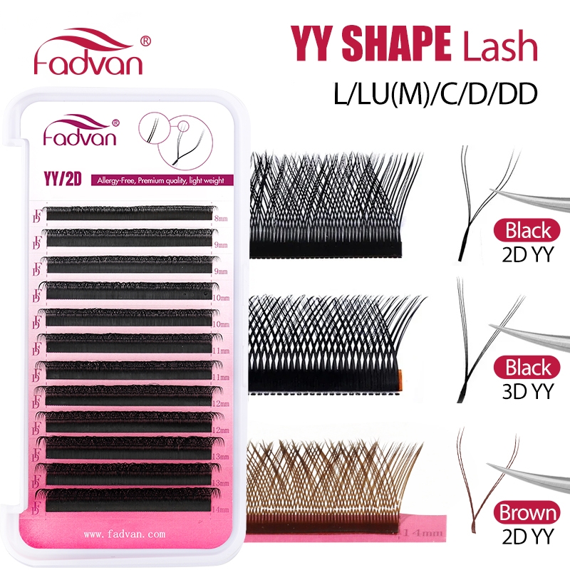 FADVAN YY/SYY Shape L/LU(M)/C/ - Eyelash Extension Yelix recension och pris