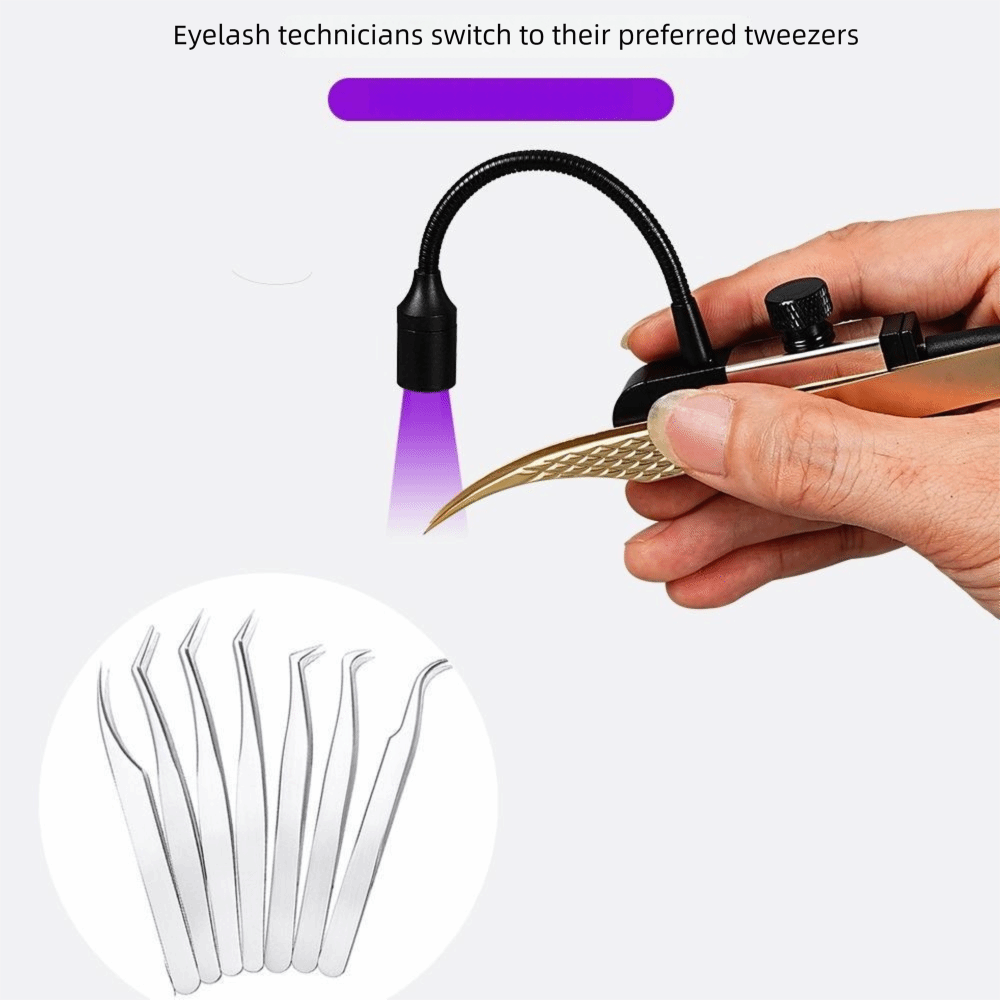 Portable UV Light for Lash Ext - Eyelash Extension Led recension och pris