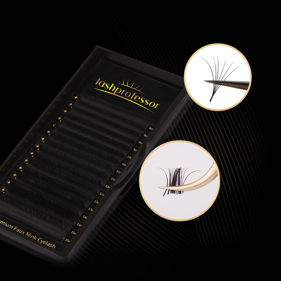 Lashprofessor 16Rows Soft Natu - Eyelash Extension Korean Style recension och pris