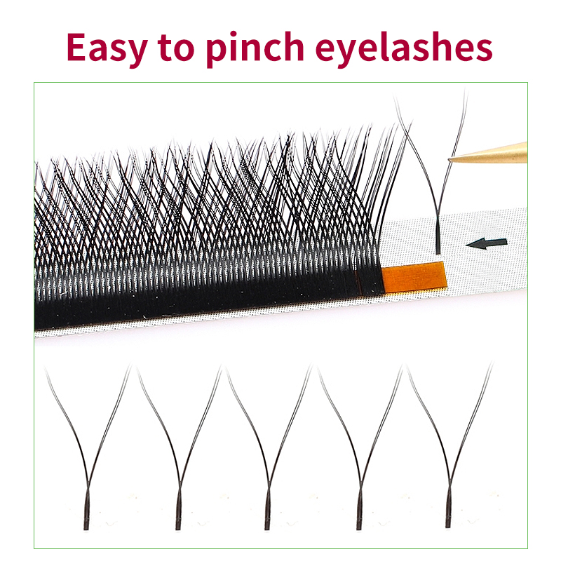 MARIA YY Shaped Eyelashes Clus - Eyelash Extension Yelix recension och pris