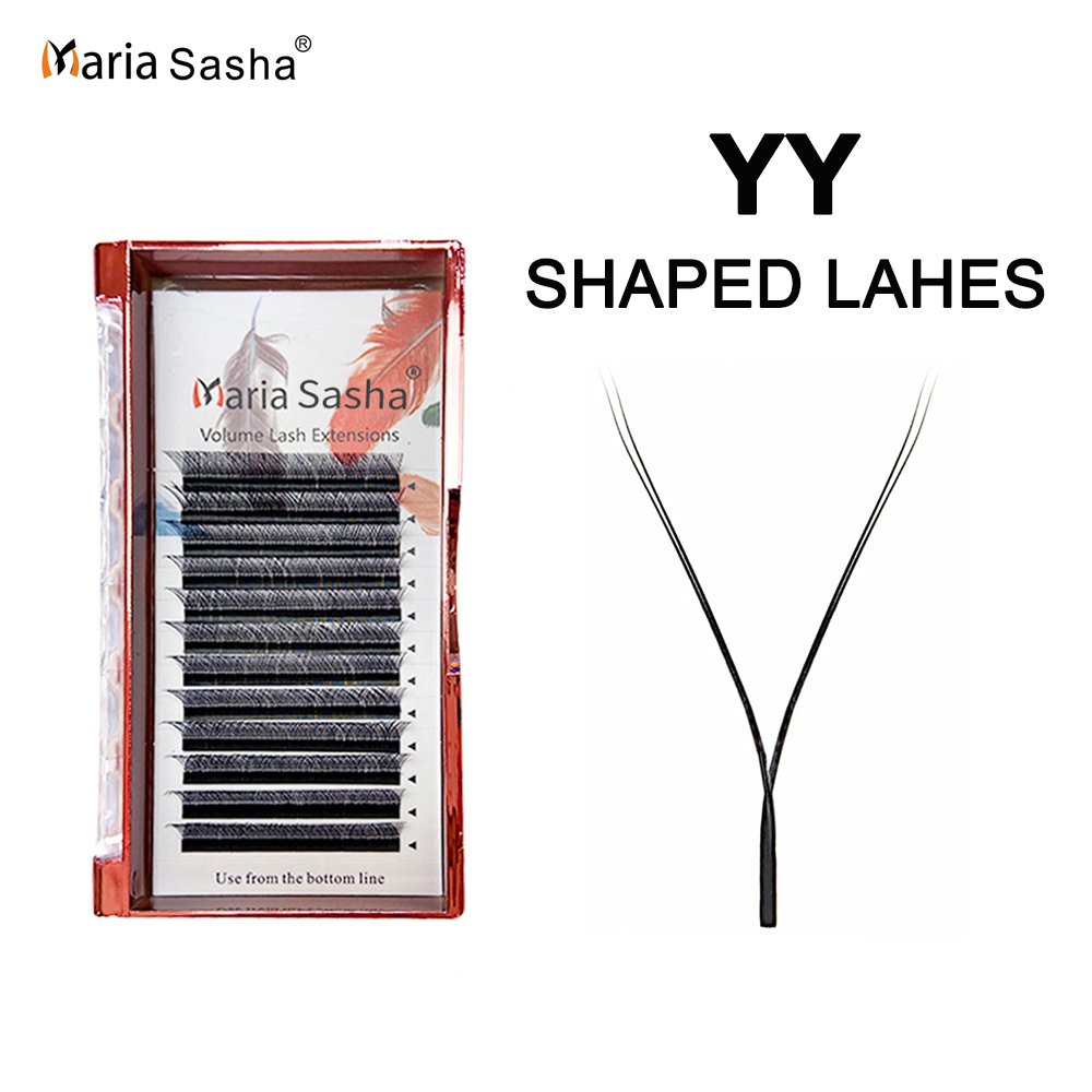 MARIA YY Shaped Eyelashes Clus - Eyelash Extension Yelix recension och pris