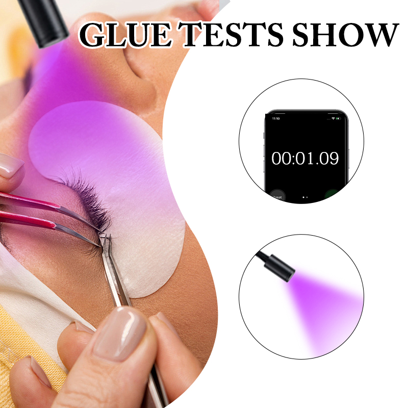 TPO-FREE 5ml UV Eyelash Extens - Sensitive Lash Glue recension och pris