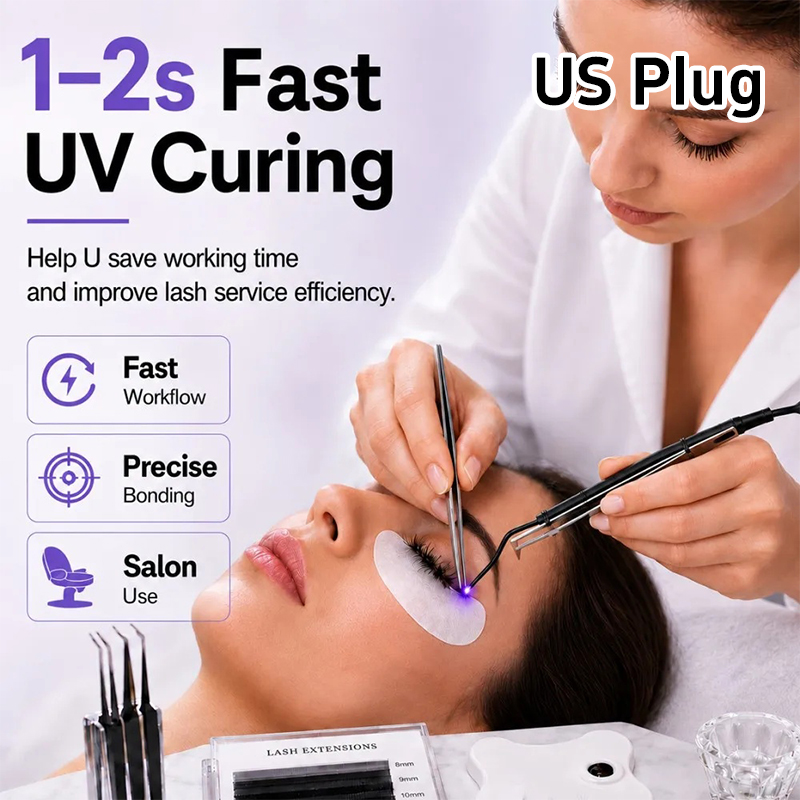 Mini UV Lash Lamp Tweezers 2‑S - Eyelash Extension Led recension och pris