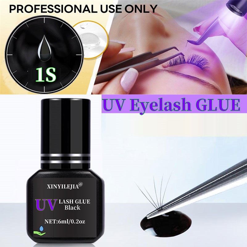 NEW UV Lashes Glue 6ml For Eye - Sensitive Lash Glue recension och pris