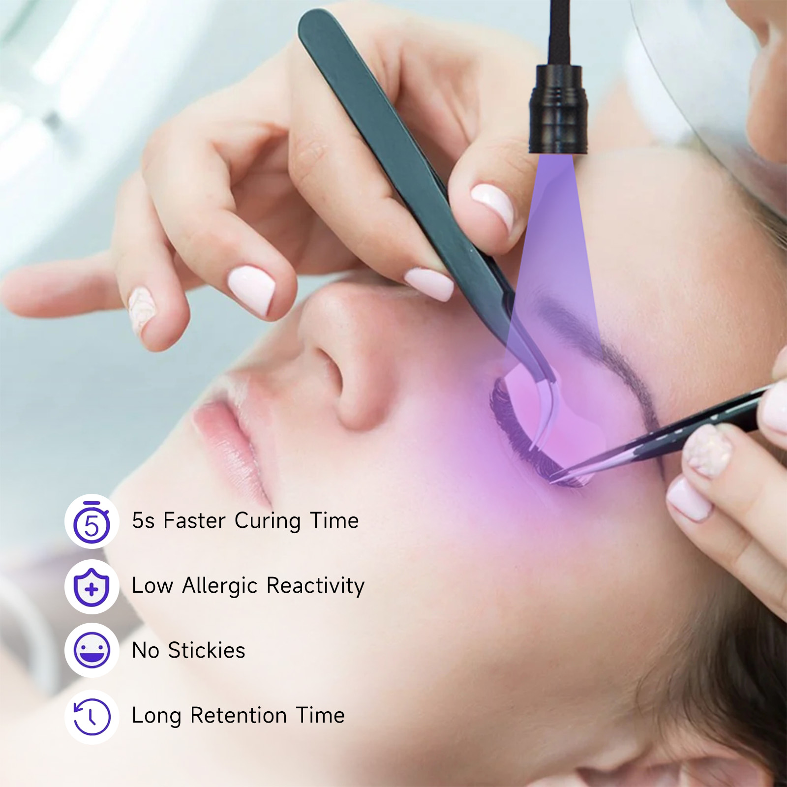 LED 5W Lash Light Floor Standi - Eyelash Extension Led recension och pris
