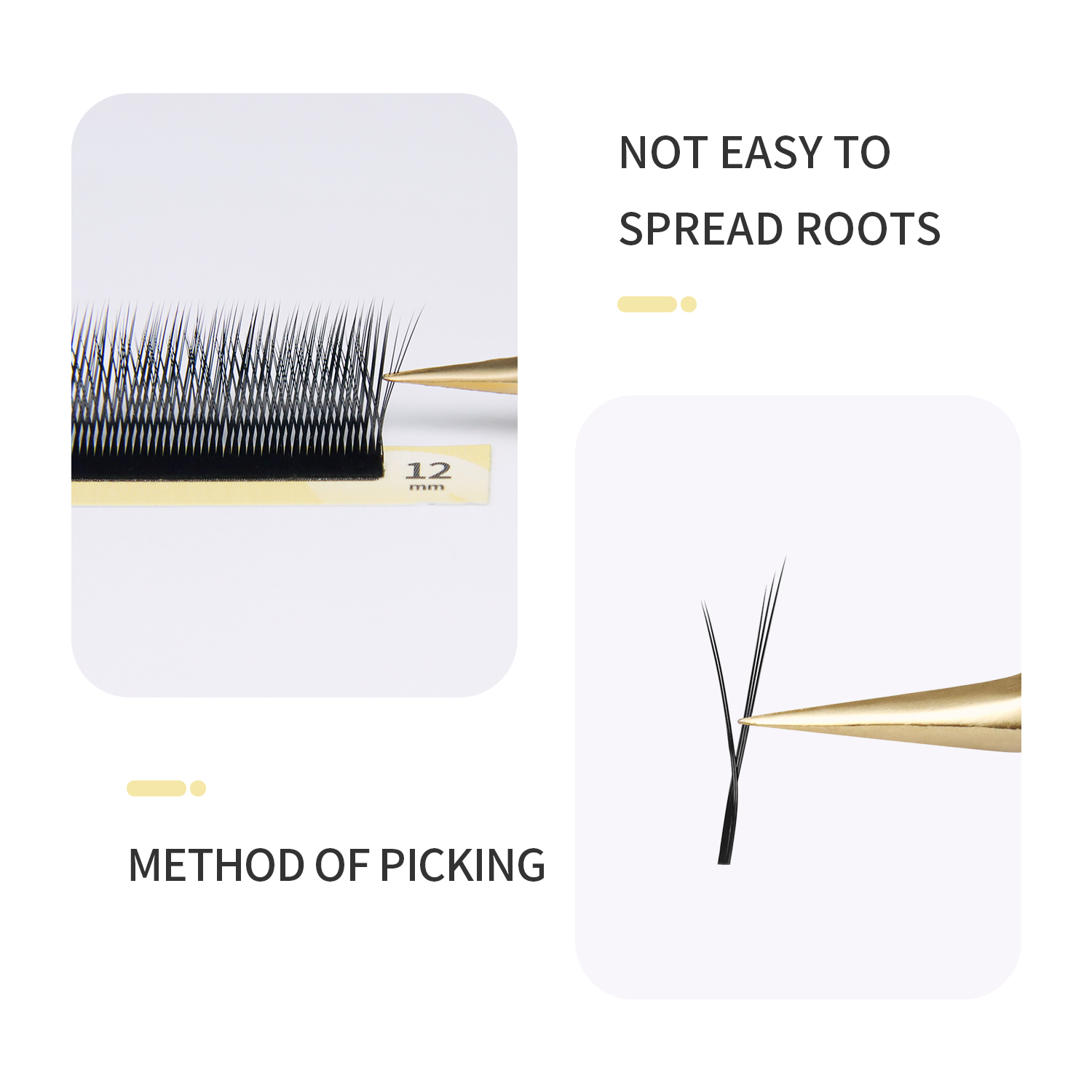 GLAMLASH Flying YY 3DW 4DW 5DW - Eyelash Extension Yelix recension och pris