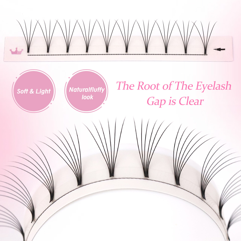 Rujade Premade Volume Fans Sho - Eyelash Extension Korean Style recension och pris