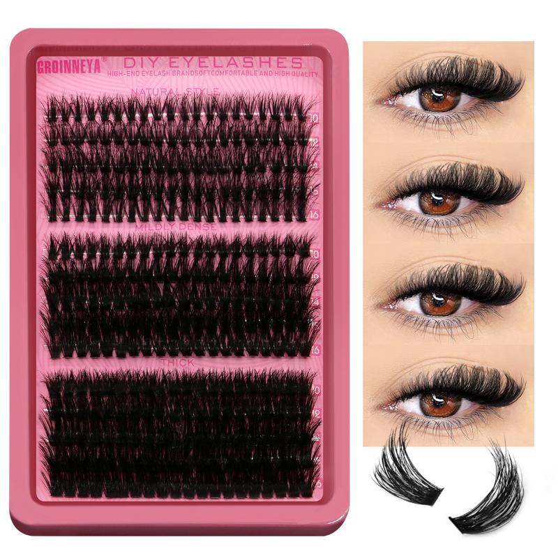 3D Faux Mink Lashes Wispy Eyel - Eyelash Extension Cluster recension och pris